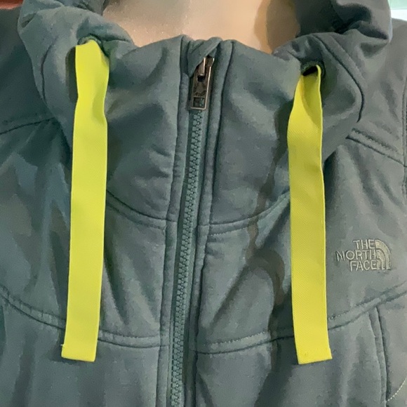 Blue Puffer Vest with Neon Accents - Picture 2 of 7